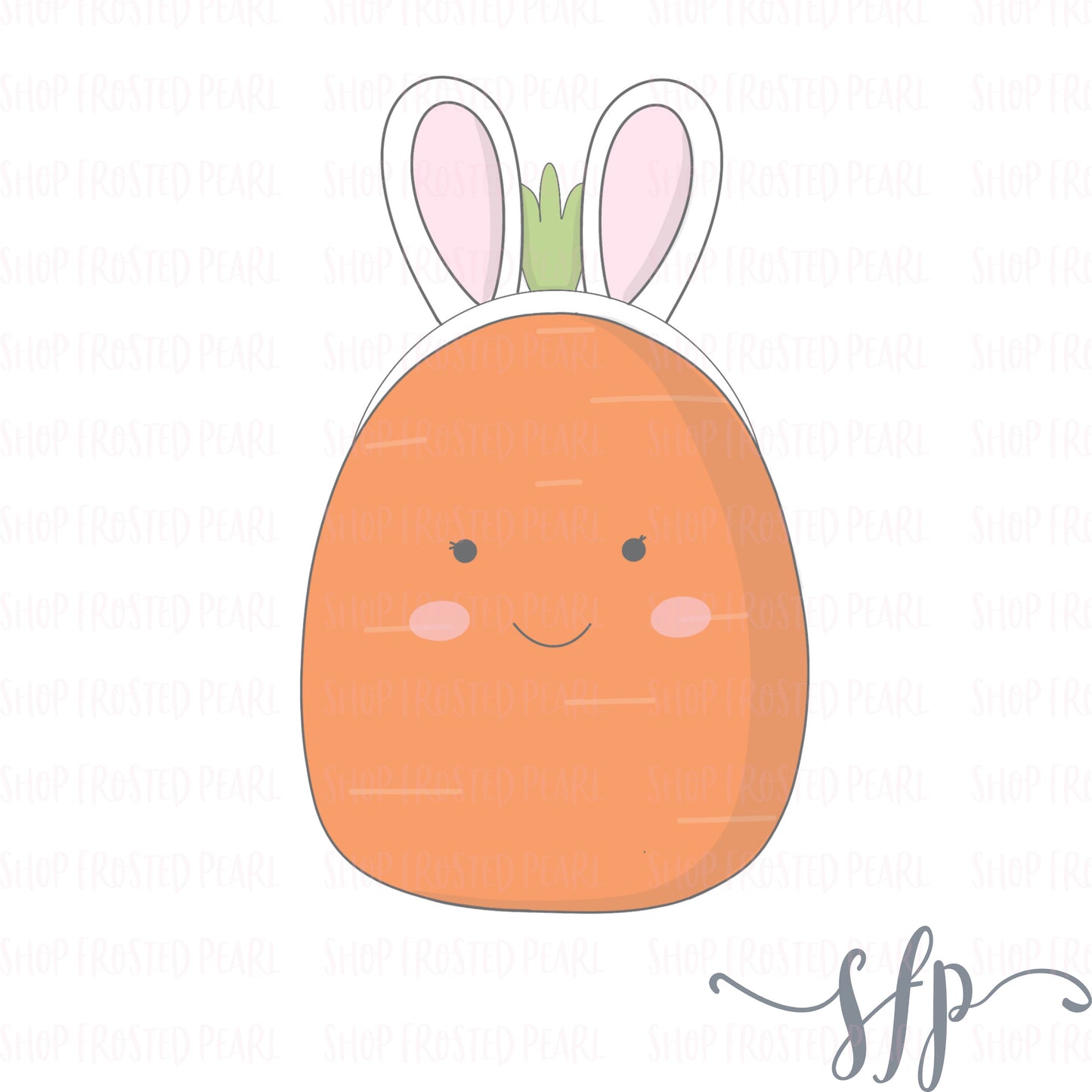 Carrot Bunny Plushie - Cutter