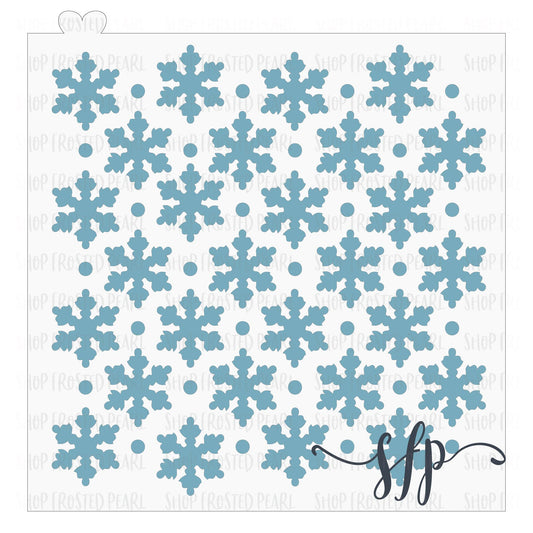 Small Snowflake - Stencil