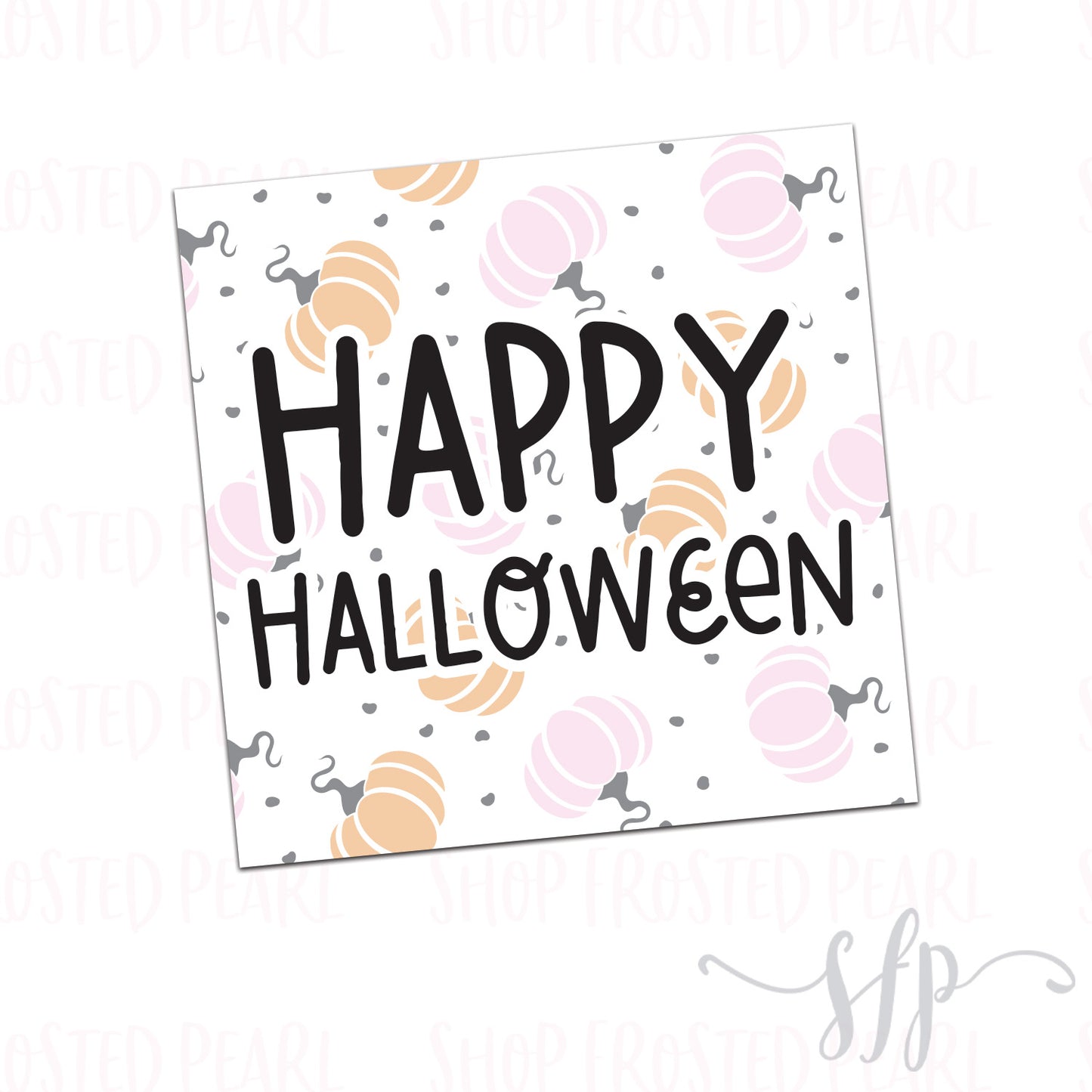Happy Halloween - Printable Tag