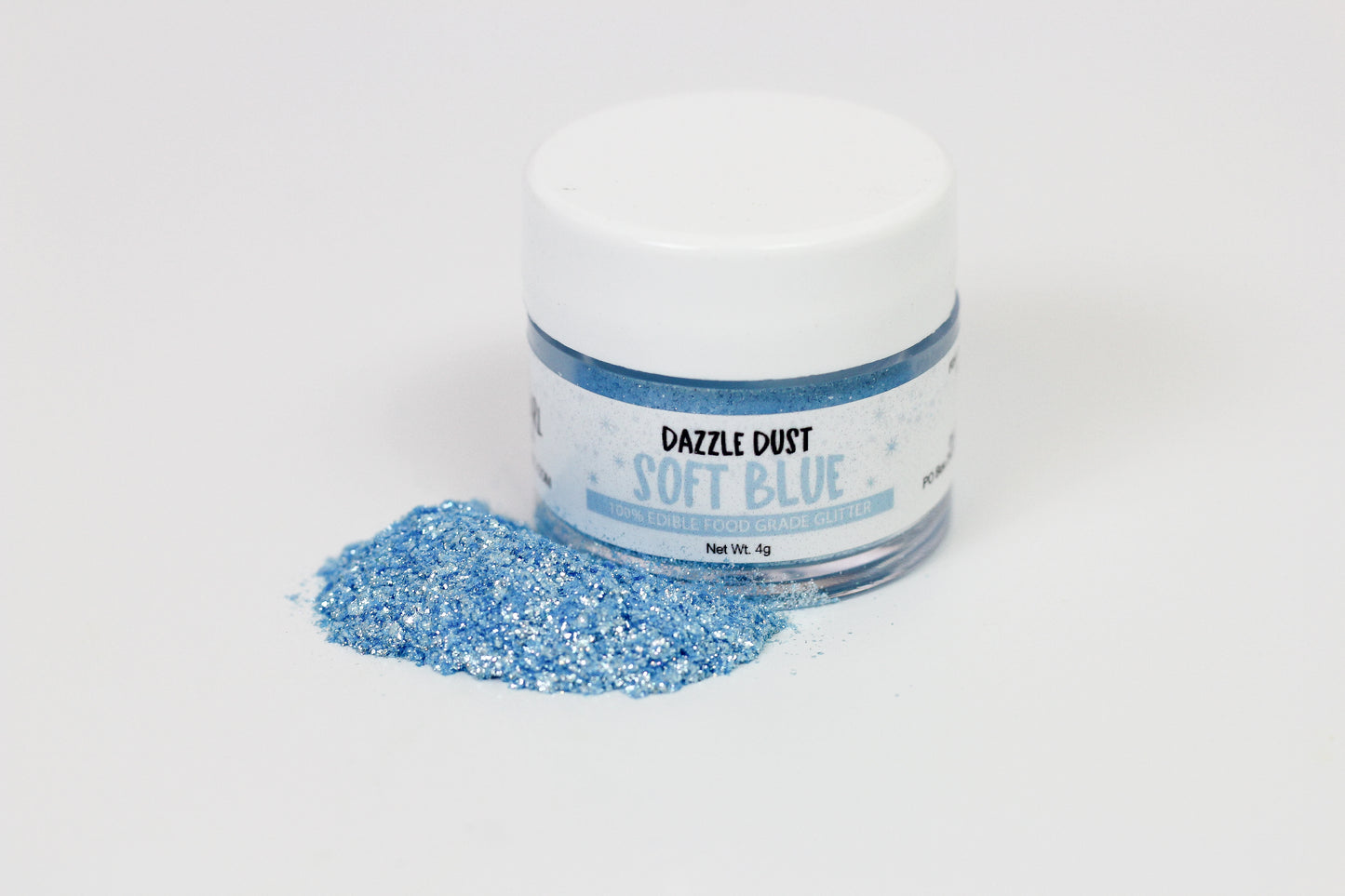 Soft Blue Dazzle Dust - Edible Glitter