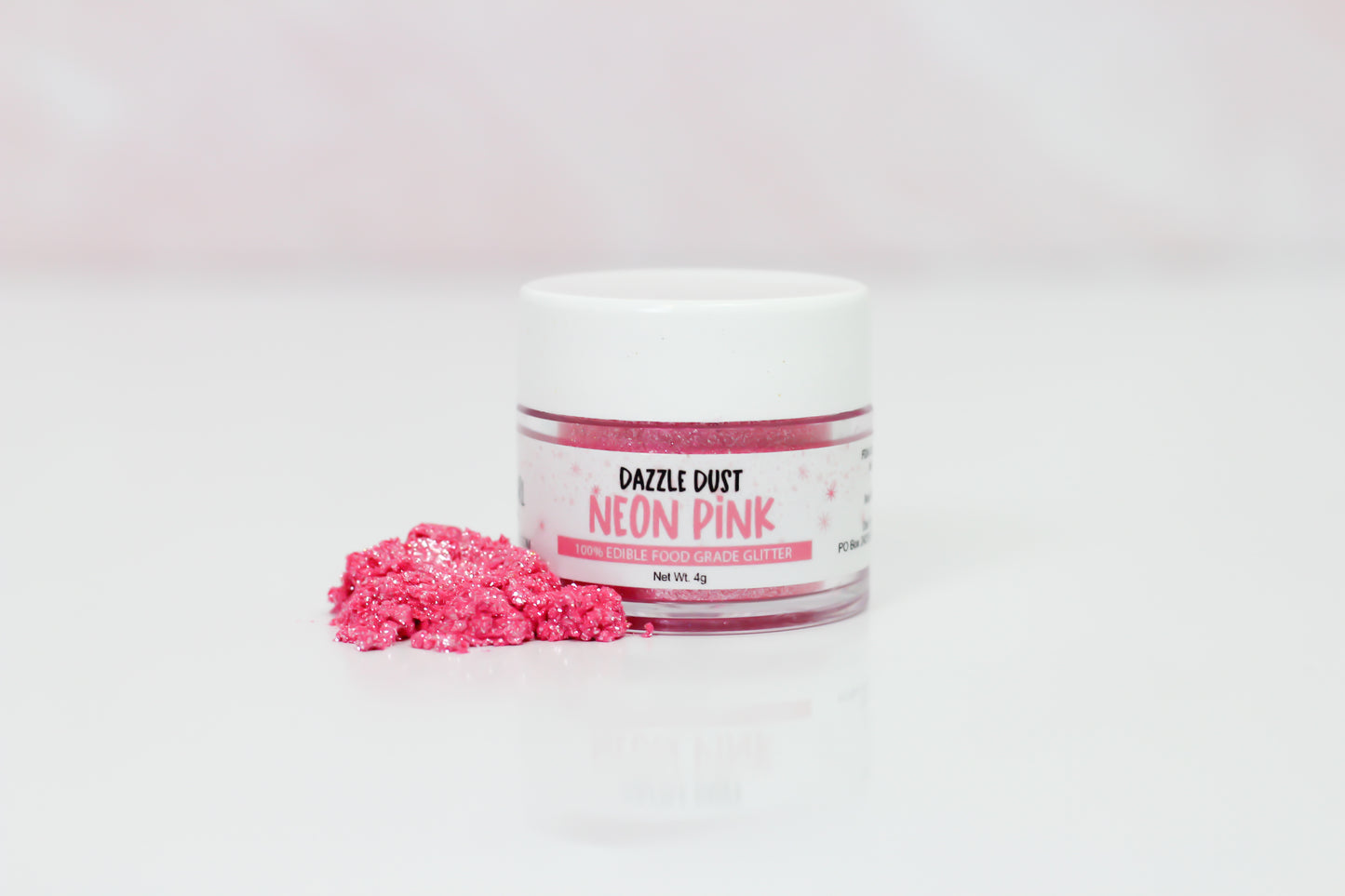 Neon Pink Dazzle Dust - Edible Glitter