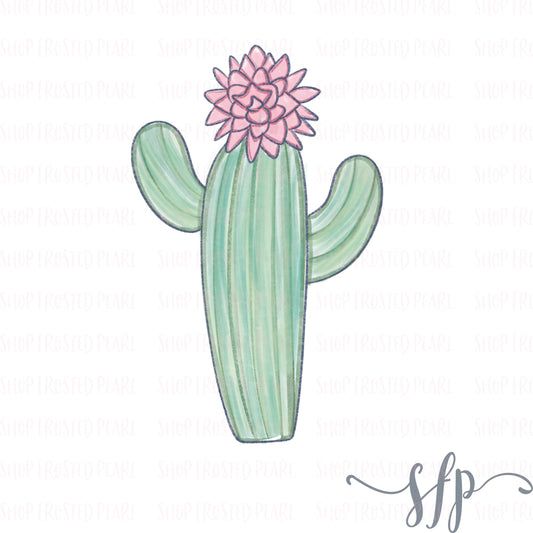 Cactus with Flower - Cutter