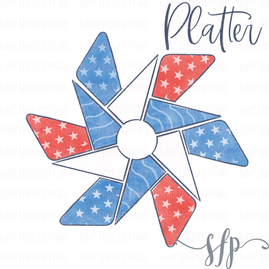 Pinwheel Platter - Cutter
