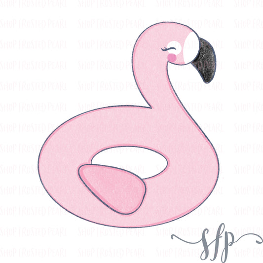 Flamingo Floatie- Cutter