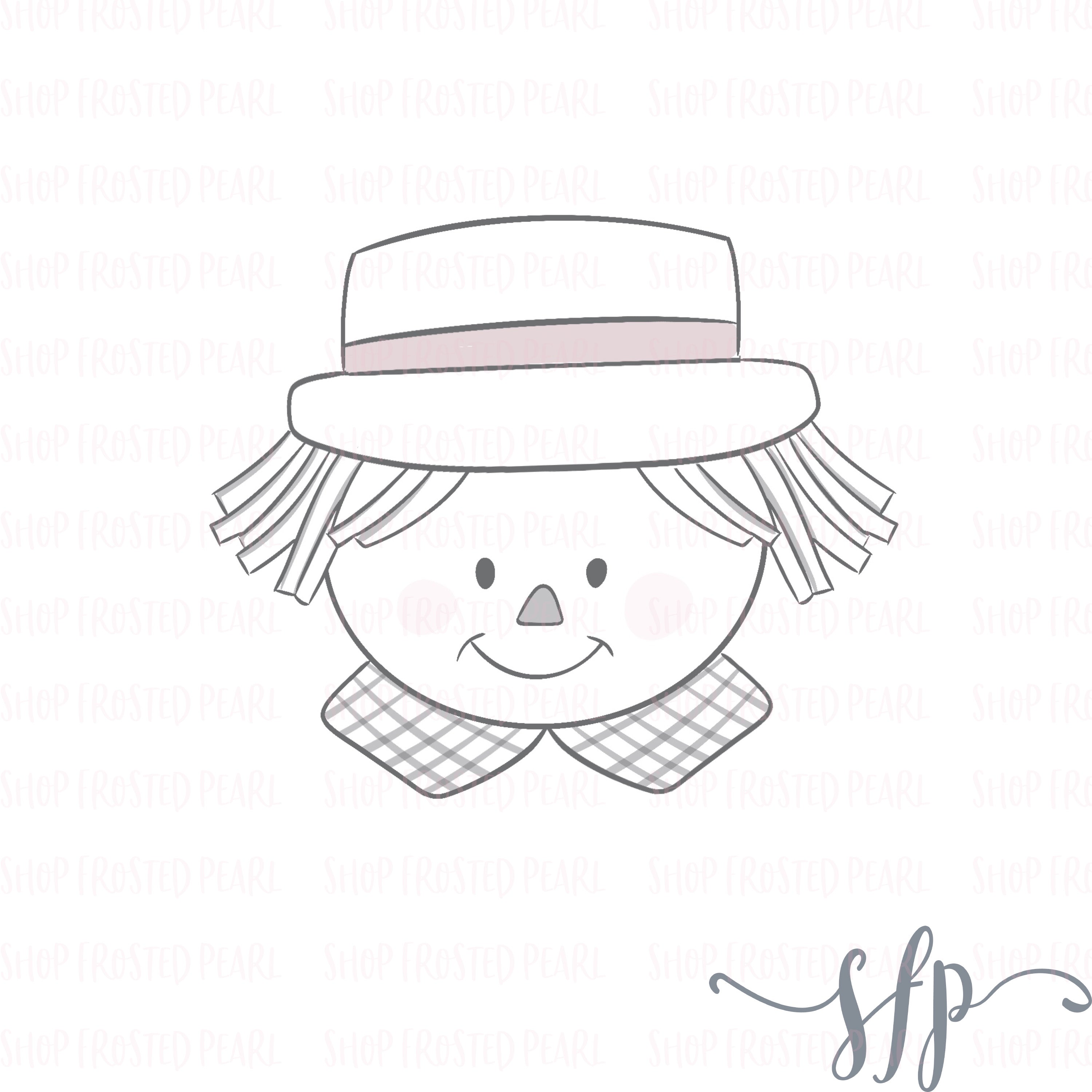 Scarecrow Face Cutter Shop Frosted Pearl