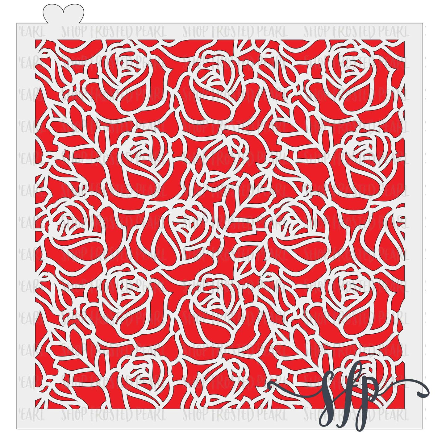 Rose Lace - Stencil