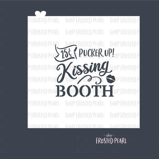 Kissing Booth Lettering - Stencil