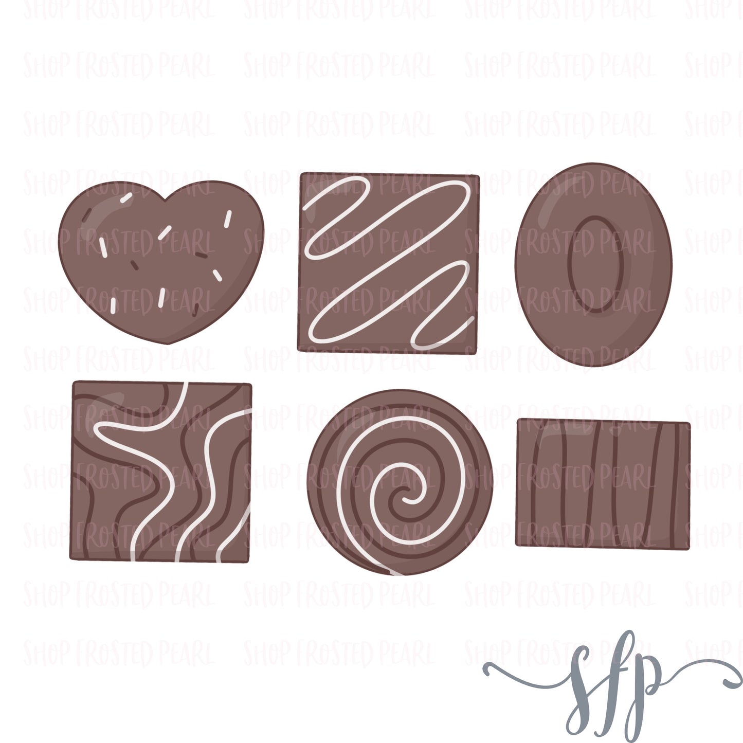 Box of Chocolates (Set of 5) - Cutter