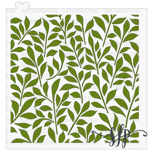 Leafy Greens - Stencil